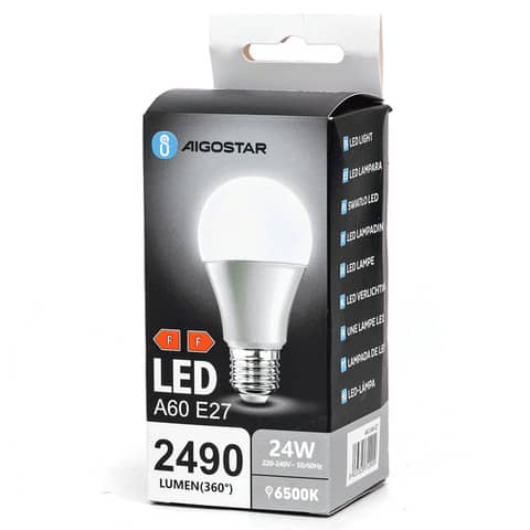 aigostar-lampadine-led-a60-e27-6500k-luce-fredda-24w-312909