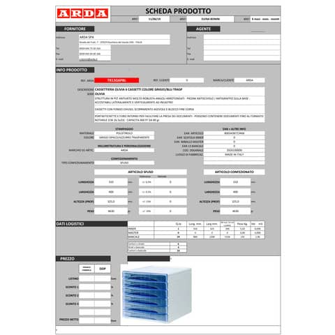 arda-cassettiera-6-cassetti-olivia-polistirolo-antiurto-atossico-grigio-azzurro-trasparente-tr13g6pbl