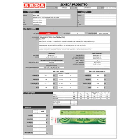 arda-triplo-decimetro-linea-elastika-plastica-flessibile-verde-trasparente-30-cm-el30p