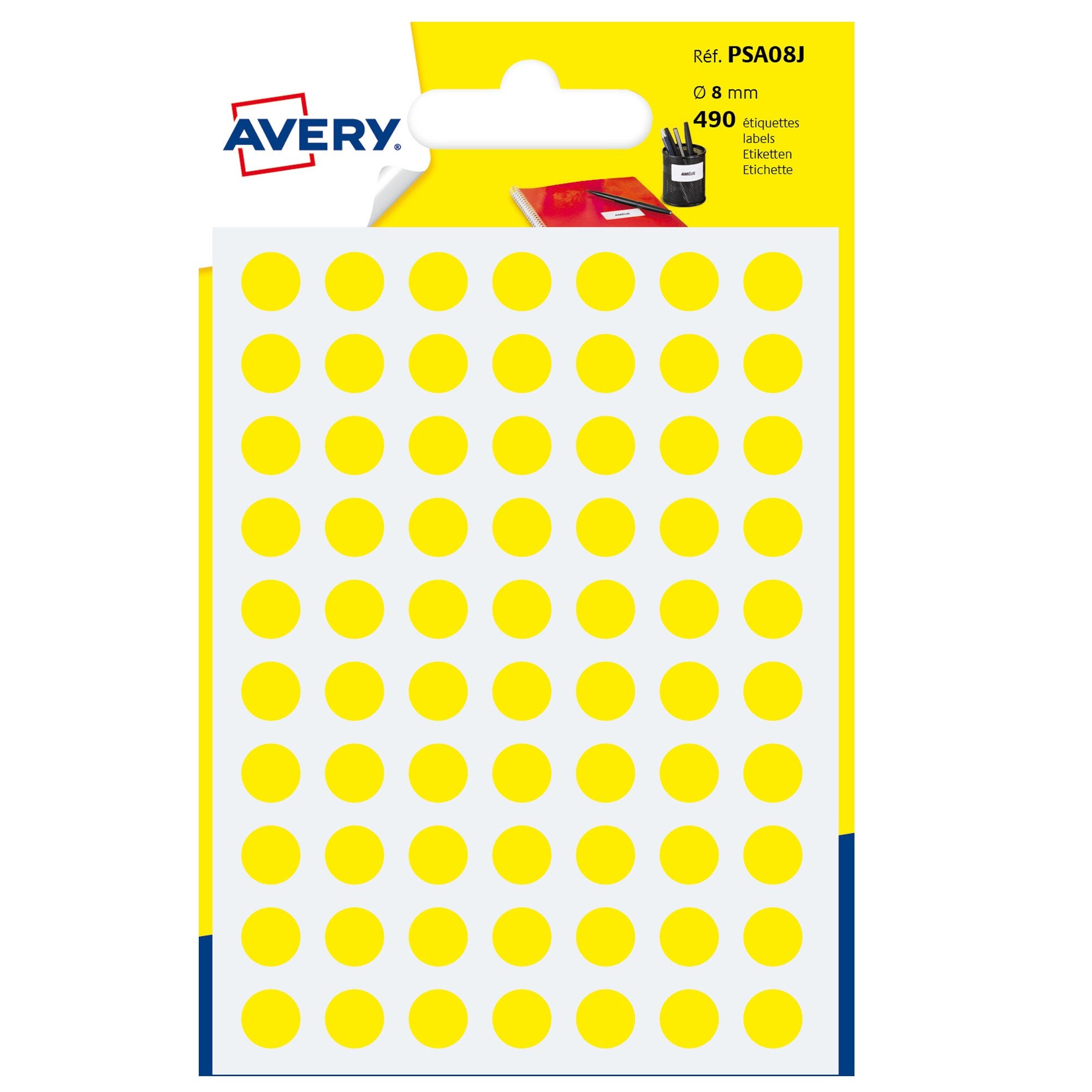 avery-blister-490-etichetta-adesiva-tonda-psa-giallo-d8mm