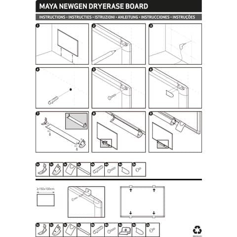 bi-office-lavagna-magnetica-laccata-60x90cm-maya-new-generation