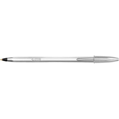 bic-espositore-banco-40-pezzi-cristal-fusto-oro-argento-inchiostro-blu-nero-9213381