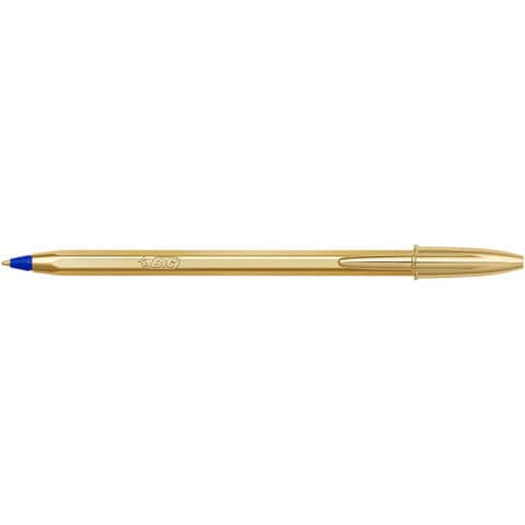 bic-espositore-banco-40-pezzi-cristal-fusto-oro-argento-inchiostro-blu-nero-9213381