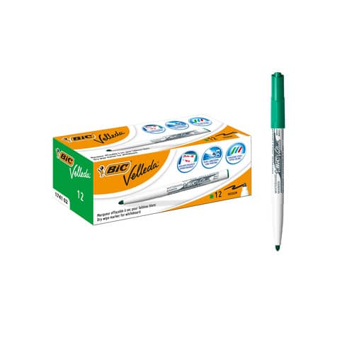 bic-marcatore-lavagne-bianche-velleda-1741-punta-conica-1-4-mm-verde-9581681