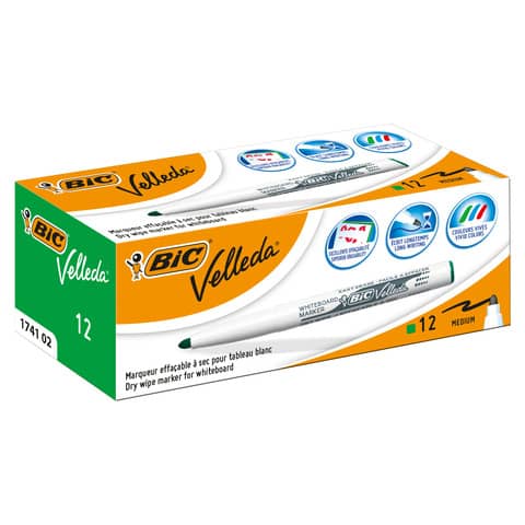 bic-marcatore-lavagne-bianche-velleda-1741-punta-conica-1-4-mm-verde-9581681