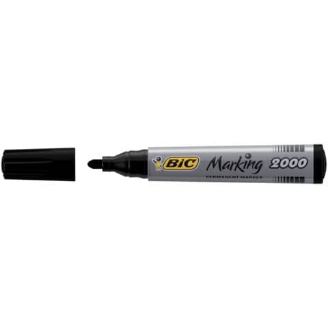 bic-marcatore-permanente-marking-2000-punta-conica-4-95-mm-nero-8209153