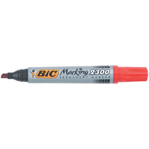 bic-marcatore-permanente-marking-2300-punta-scalpello-3-7-5-5-mm-rosso-8209243