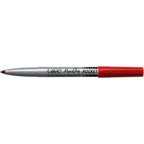 bic-marcatore-permanente-marking-pocket-1445-punta-conica-1-mm-rosso-8209002