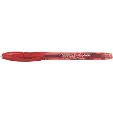 bic-penna-gel-cancellabili-gel-ocity-illusion-m-0-7-mm-rosso-516524