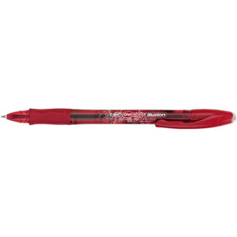 bic-penna-gel-cancellabili-gel-ocity-illusion-m-0-7-mm-rosso-516524