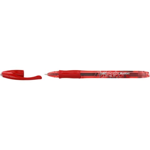 bic-penna-gel-cancellabili-gel-ocity-illusion-m-0-7-mm-rosso-516524