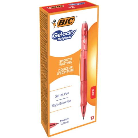 bic-penna-gel-scatto-gel-ocity-0-7-mm-rosso-829159