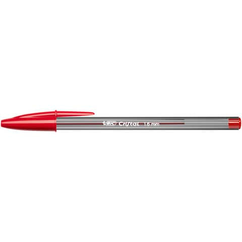 bic-penna-sfera-cristal-large-1-6-mm-rosso-conf-50-pezzi-951625