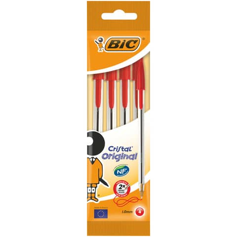 bic-penna-sfera-cristal-m-1-mm-blister-4-rosso-8308611