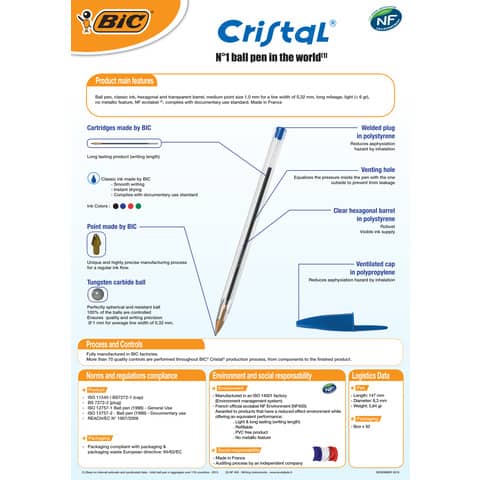 bic-penna-sfera-cristal-m-1-mm-blu-conf-50-pezzi-8373609