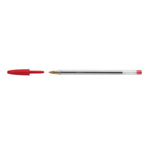 bic-penna-sfera-cristal-m-1-mm-rosso-conf-50-pezzi-8373619