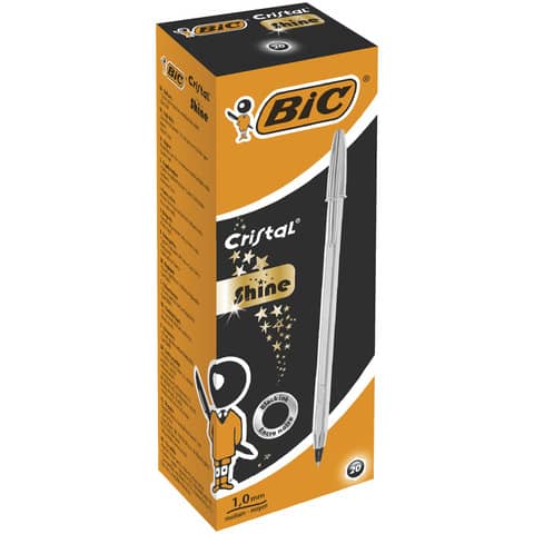 bic-penna-sfera-cristal-shine-silver-m-1-mm-nero-921339