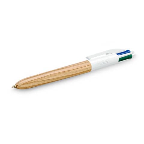 bic-penna-sfera-scatto-4-colours-1-mm-fusto-wood-effect-508964