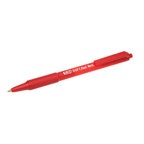 bic-penna-sfera-scatto-softfeel-clic-grip-m-1-mm-rosso-conf-12-pezzi-837399