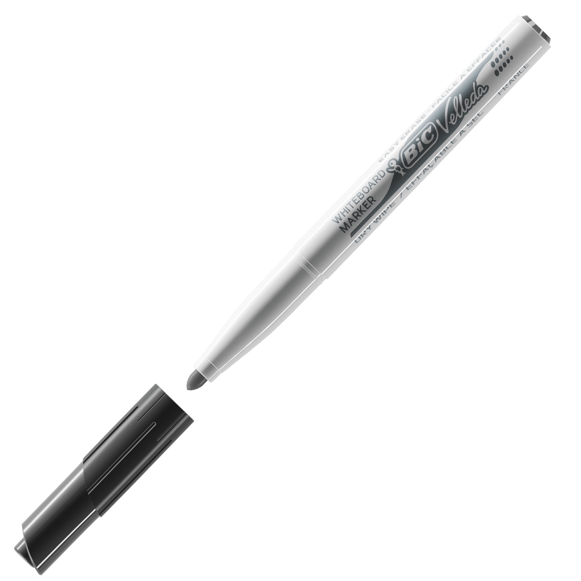 bic-pennarello-velleda-1741-punta-tonda-whiteboard-nero