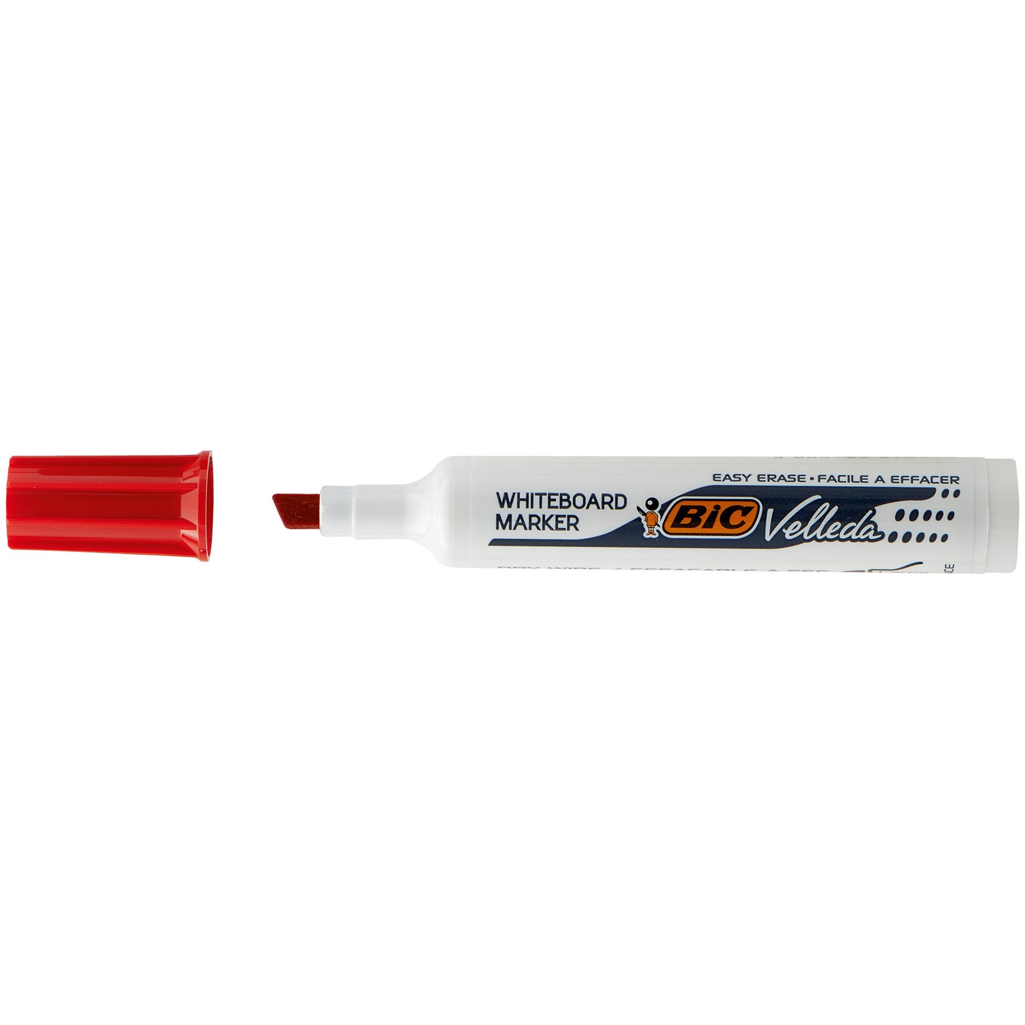 bic-pennarello-velleda-1791-punta-scalpello-whiteboard-rosso