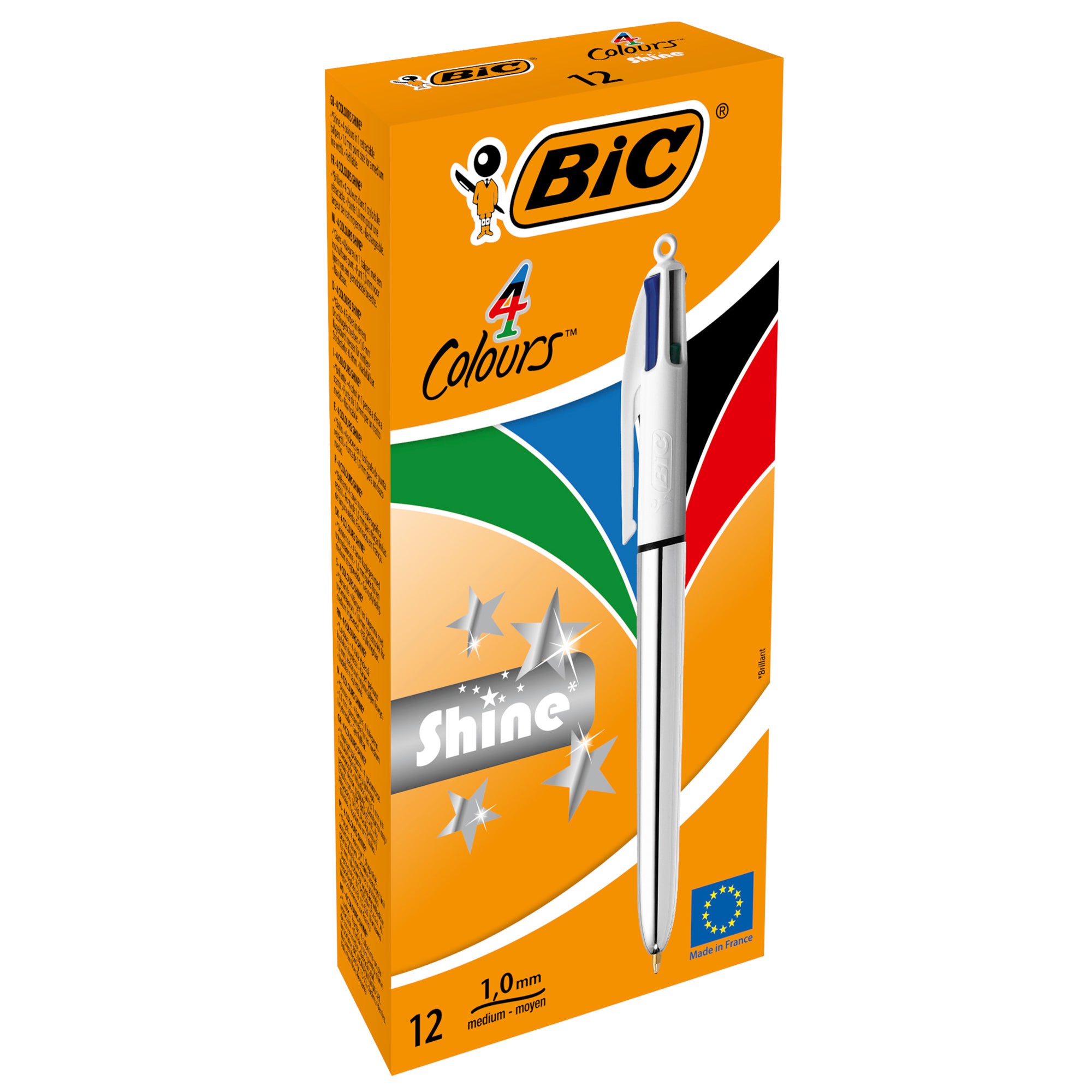 bic-scatola-12-penna-sfera-scatto-4colors-shine-silver