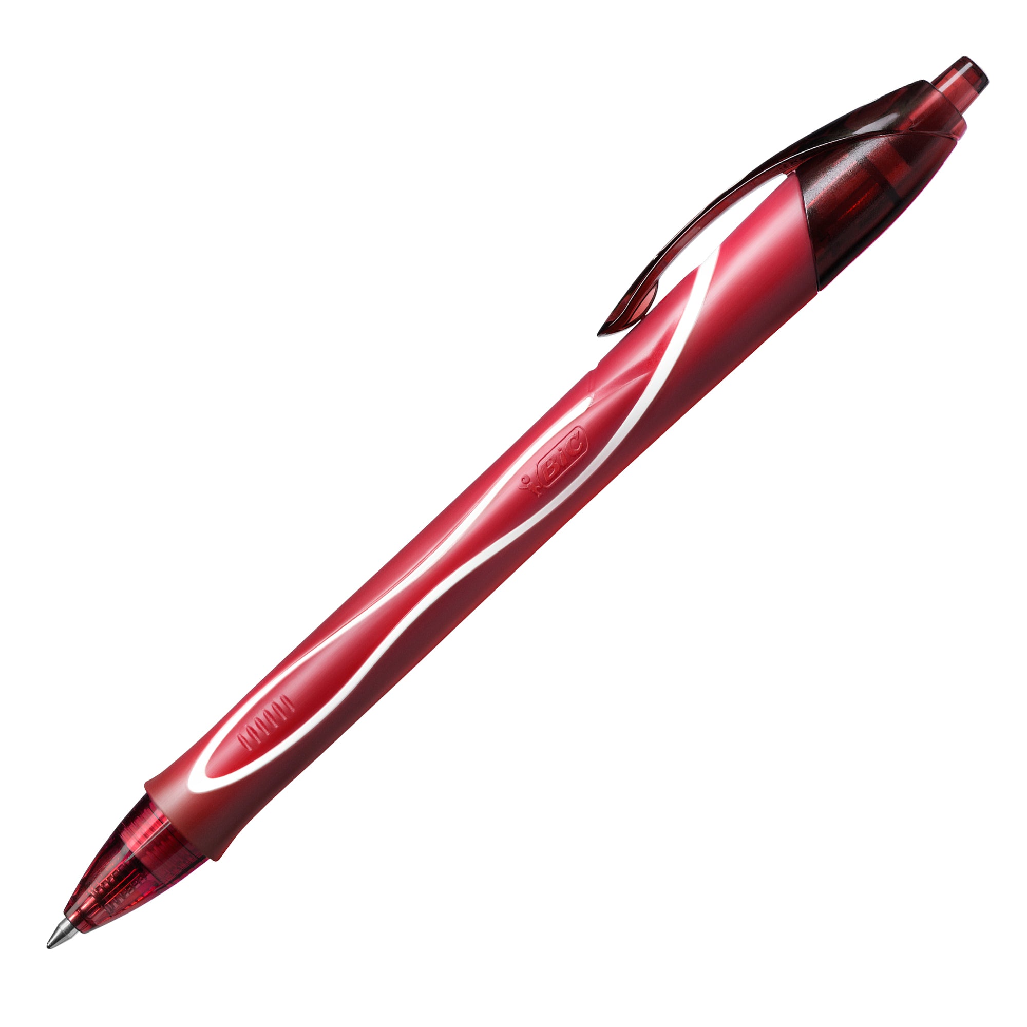 bic-scatola-12-penna-sfera-scatto-gelocity-quick-dry-rosso