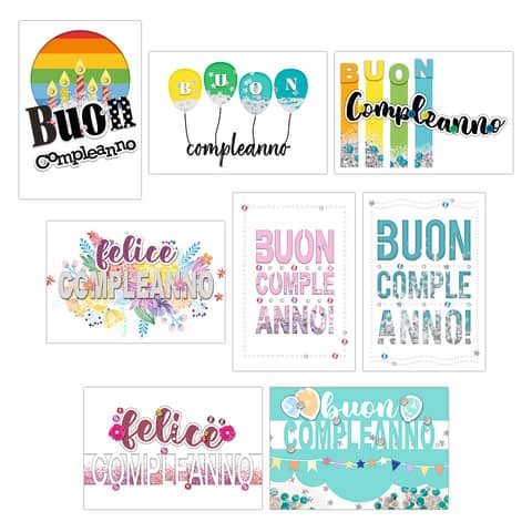 biembi-biglietti-augurali-compleanno-12x18-cm-conf-8-pezzi-assortiti-happy-days-bxbdktc09