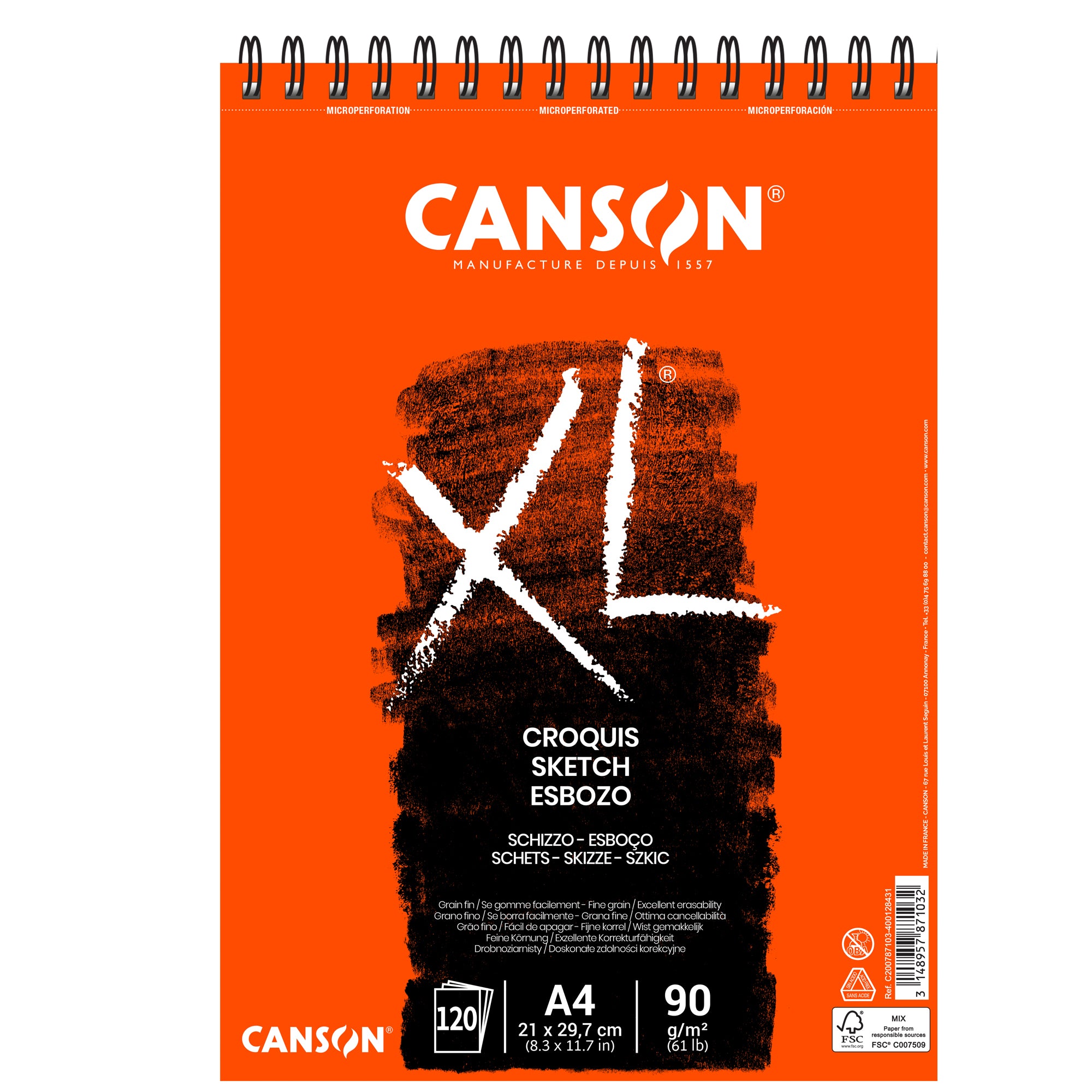 canson-album-xl-croquis-a4-90gr-120fg