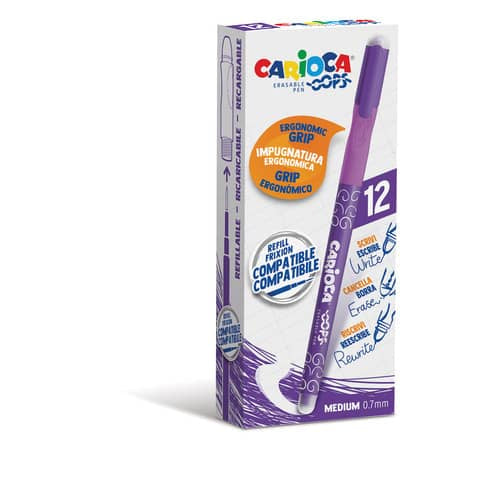 carioca-penne-cancellabili-oops-inchiostro-termosensibile-m-0-7-mm-conf-12-pz-viola-43039-09