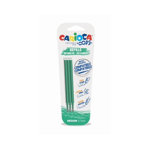 carioca-refill-penne-cancellabili-oops-0-7-mm-blister-3-pz-verde-43041-04