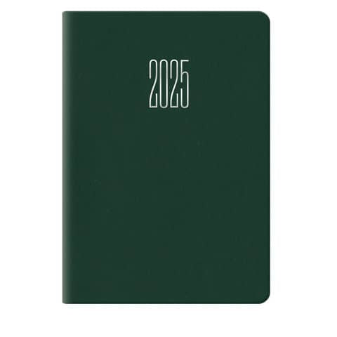 cartucciaperfetta-agenda-2025-bigiornaliera-gommato-6-6x9-9-cm-verde-25-049100404c