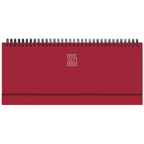 cartucciaperfetta-planning-2025-spiralato-29-8x10-5-cm-gommato-rosso-25-023000403c