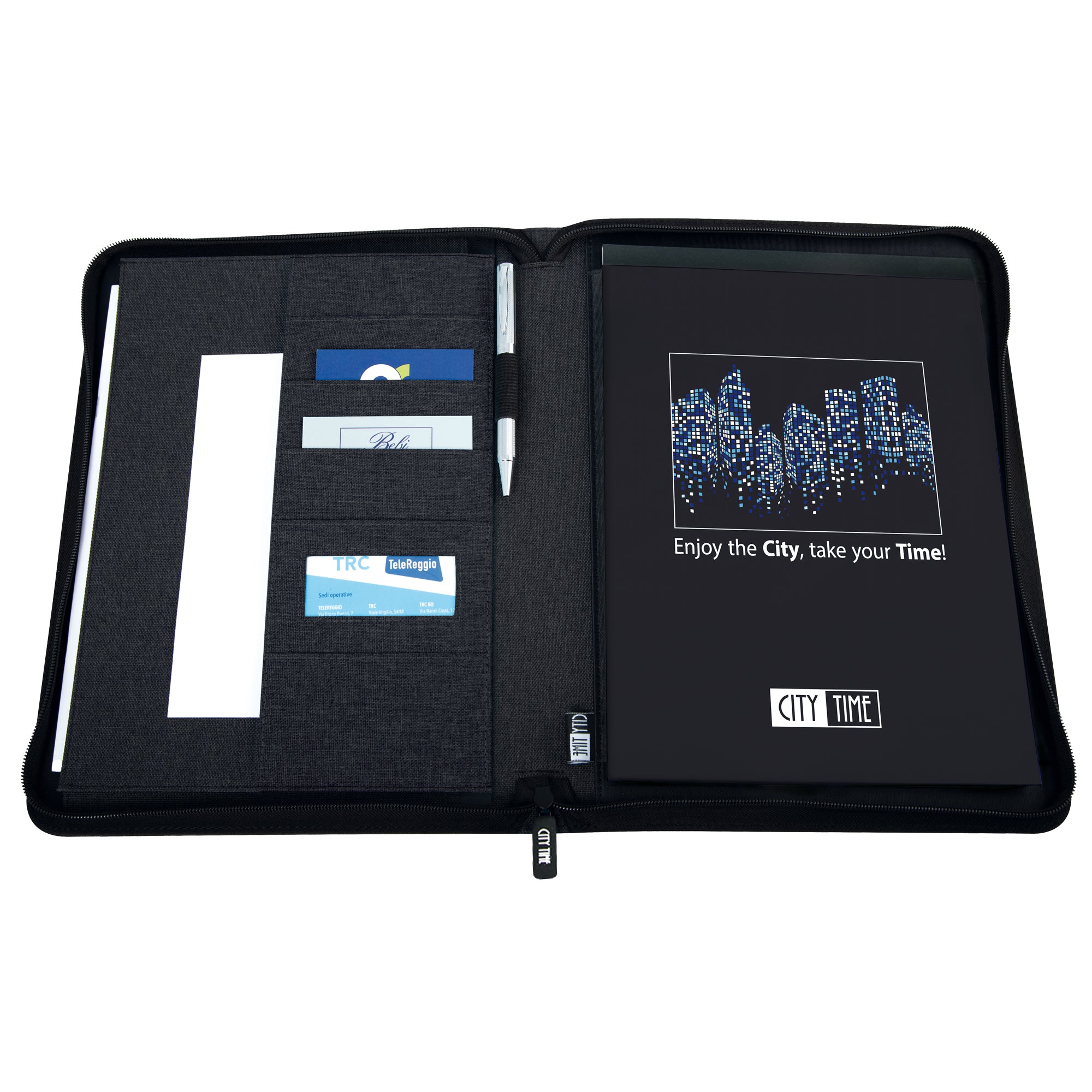 city-time-portablocco-flap-tessuto-tecnico-f-to-a4-nero