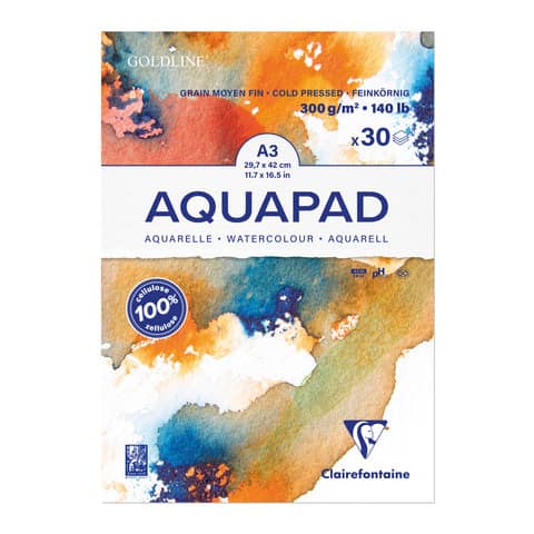 clairefontaine-maxiblocco-goldline-acqua-conf-3-pz-formato-a3-975722c