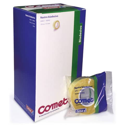 comet-nastro-biadesivo-opp-trasparente-15-mm-x-10-m-polipropilene-senza-solvente-64621-00042-01