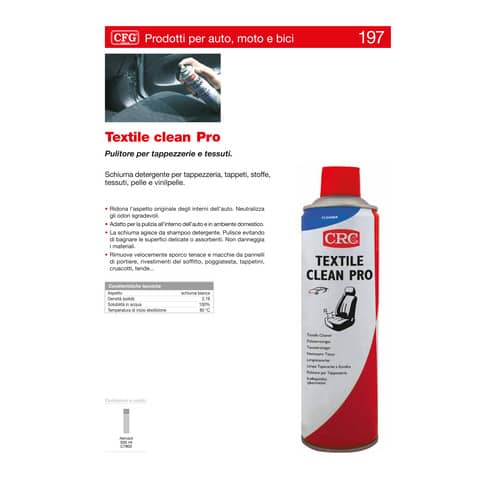 crc-schiuma-detergente-tessuti-auto-textile-clean-pro-aerosol-500-ml-c7802