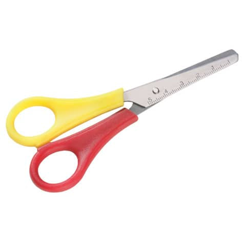 dahle-forbici-mancini-new-eco-home-bambini-acciaio-inox-giallo-rosso-13-cm-r054615