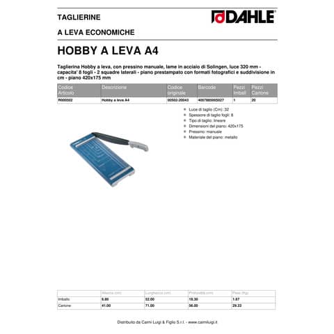 dahle-taglierina-leva-hobby-502