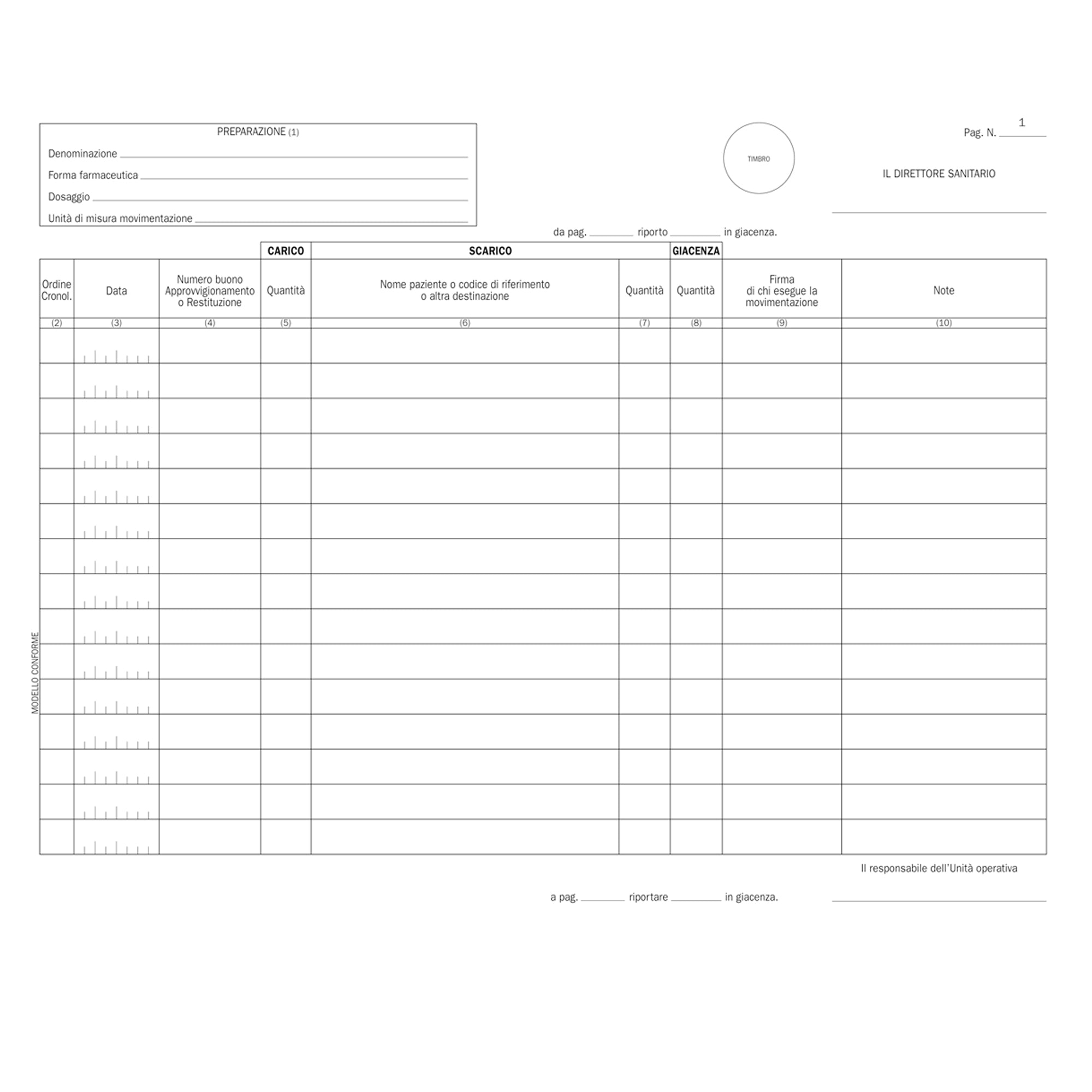 data-ufficio-registro-carico-scarico-stupefacenti-unita-operative-100pag-num-du132101200