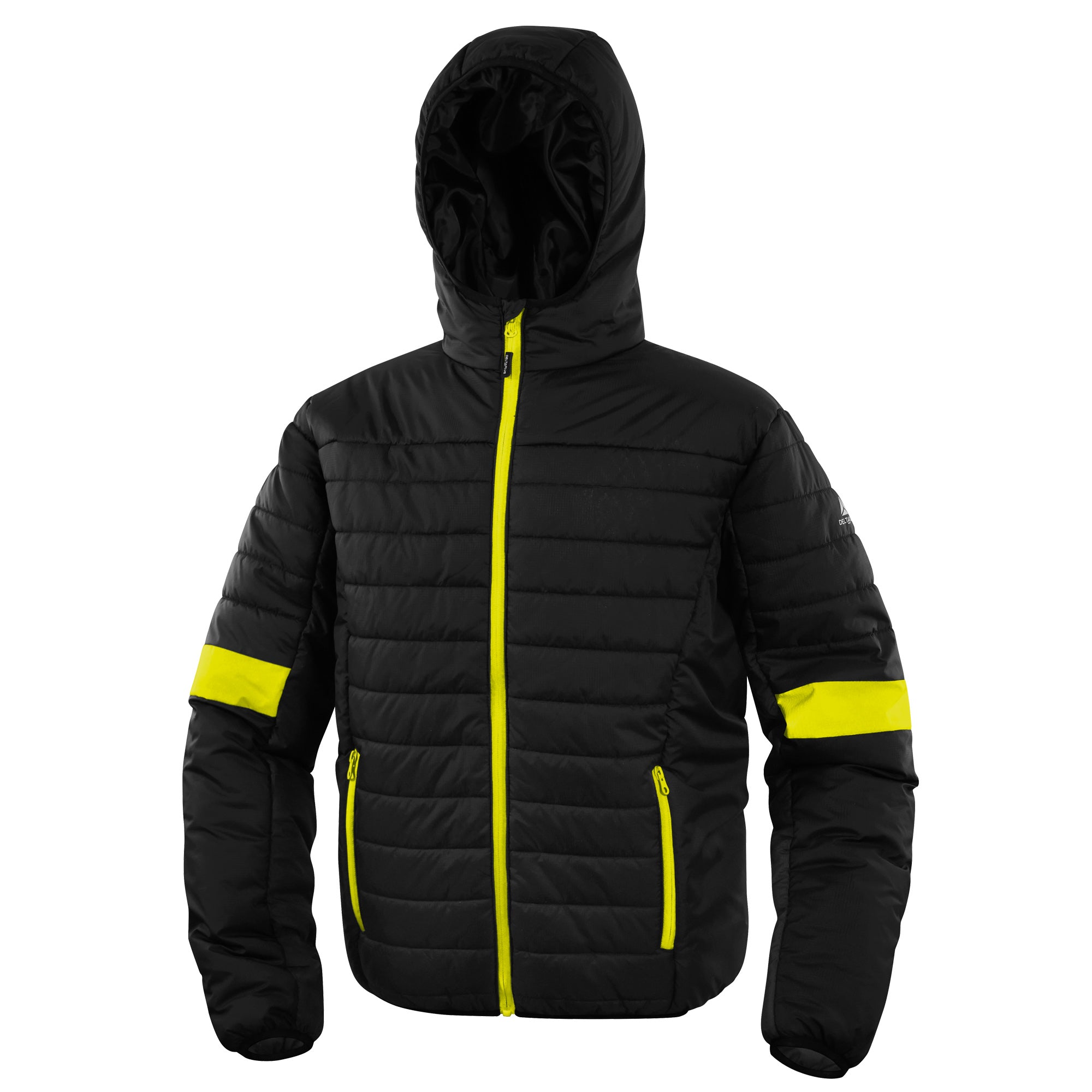 deltaplus-piumino-imbottito-bloom-tg-xl-nero-giallo