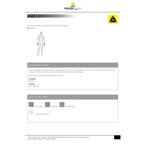 deltaplus-tuta-protez-da-rischio-chimico-dt115-tg-l-bianco-monouso