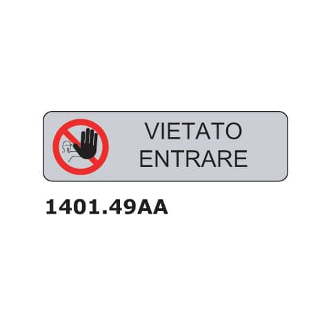 dixon-industries-cartello-adesivo-interni-vietato-entrare-17x4-5-cm-conf-15-pezzi-1401-049aa