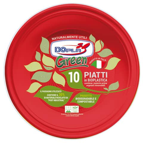 dopla-green-piatti-mater-bi-diametro-220-mm-rossi-fondi-conf-10-pz-40049