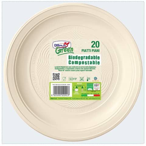 dopla-green-piatti-piani-mater-bi-avorio-conf-20-pz-piani-diametro-205-mm-11796