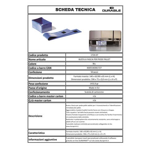 durable-buste-fascia-piede-pallet-plastica-blu-scuro-145-x-65-mm-conf-50-172407