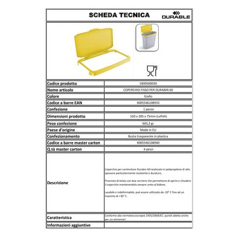 durable-coperchio-bidone-portarifiuti-durabin-60-l-giallo-1800500030