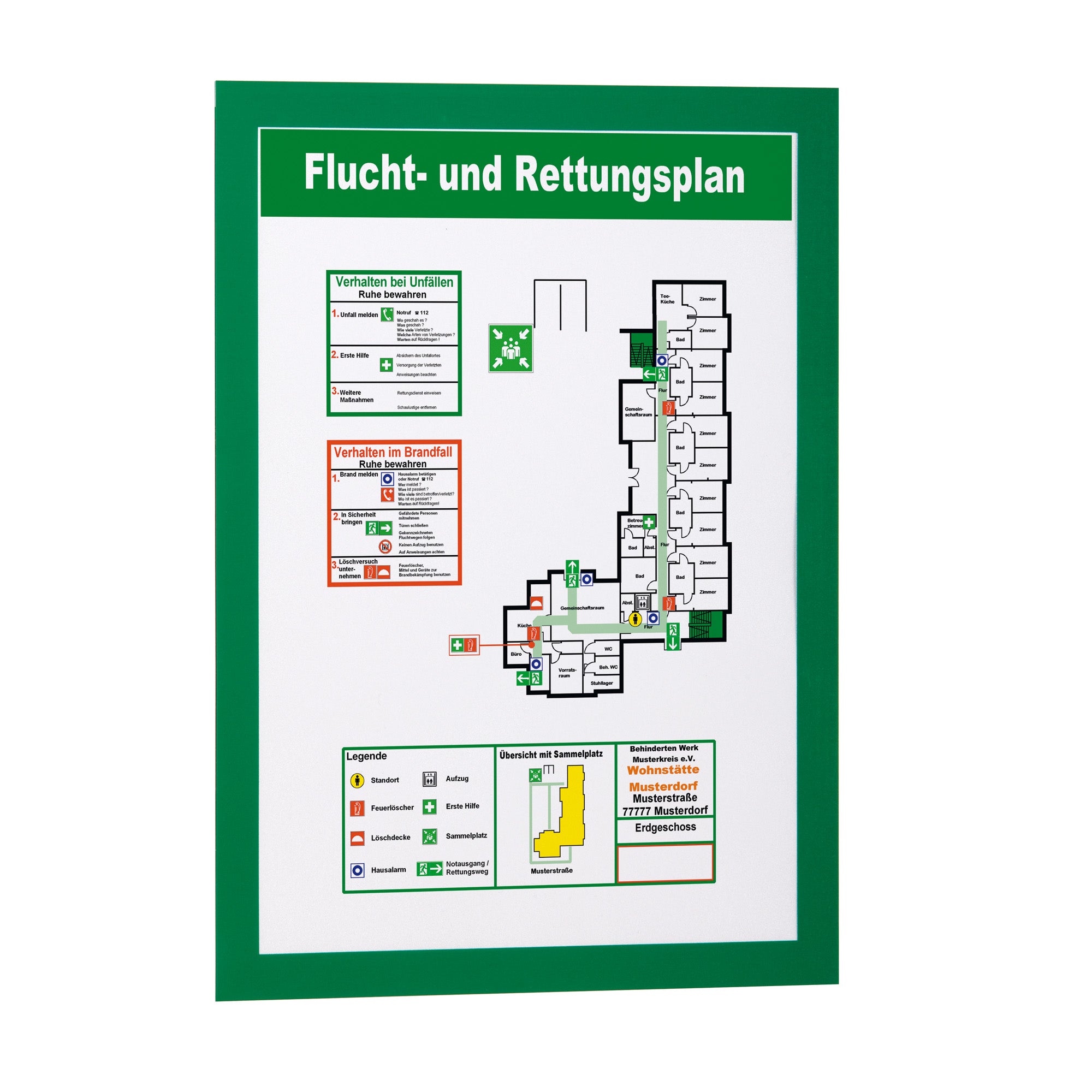 durable-cornice-espositiva-adesiva-duraframe-a4-21x29-7cm-verde