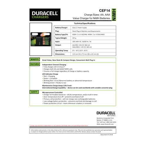 duracell-caricabatterie-charger-cef-14-4-ore-2-aa2aaa-value-du101