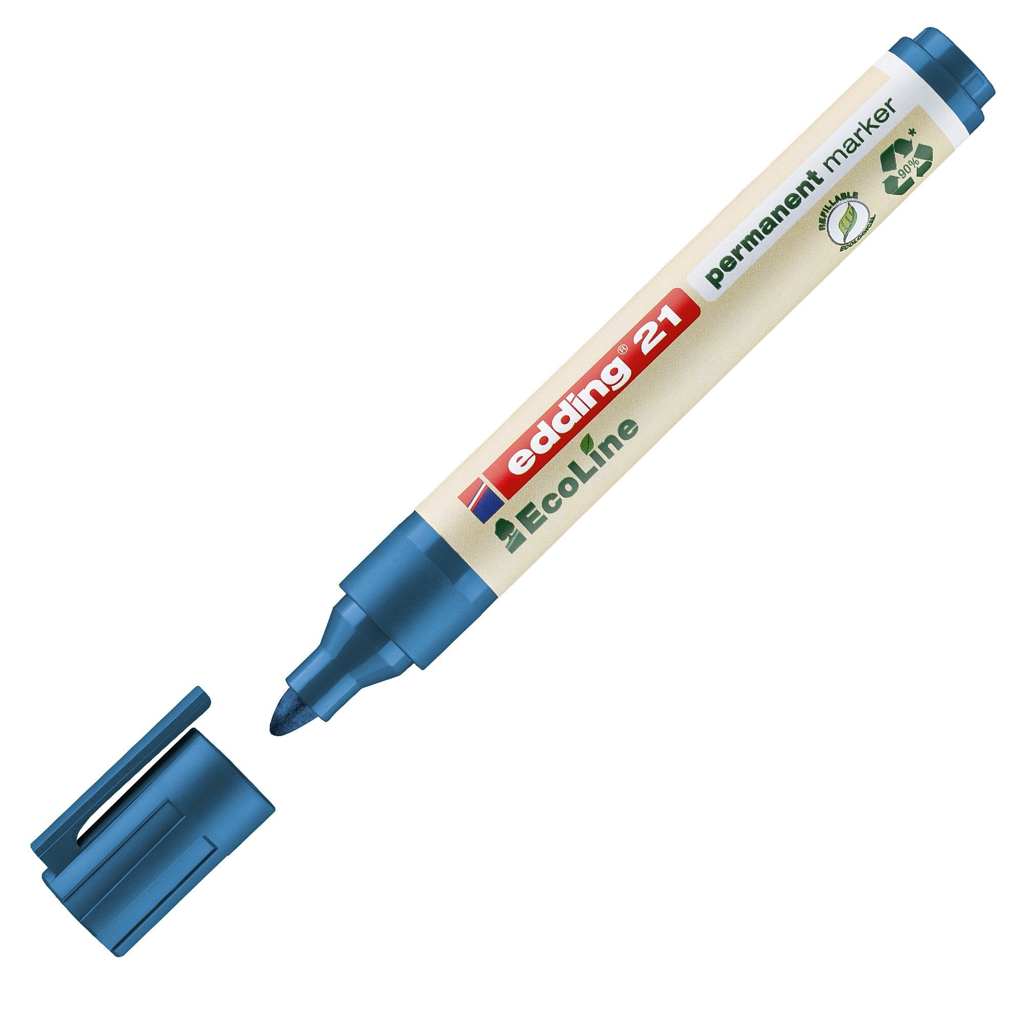 edding-marcatore-permanente-21-ecoline-p-conica-blu